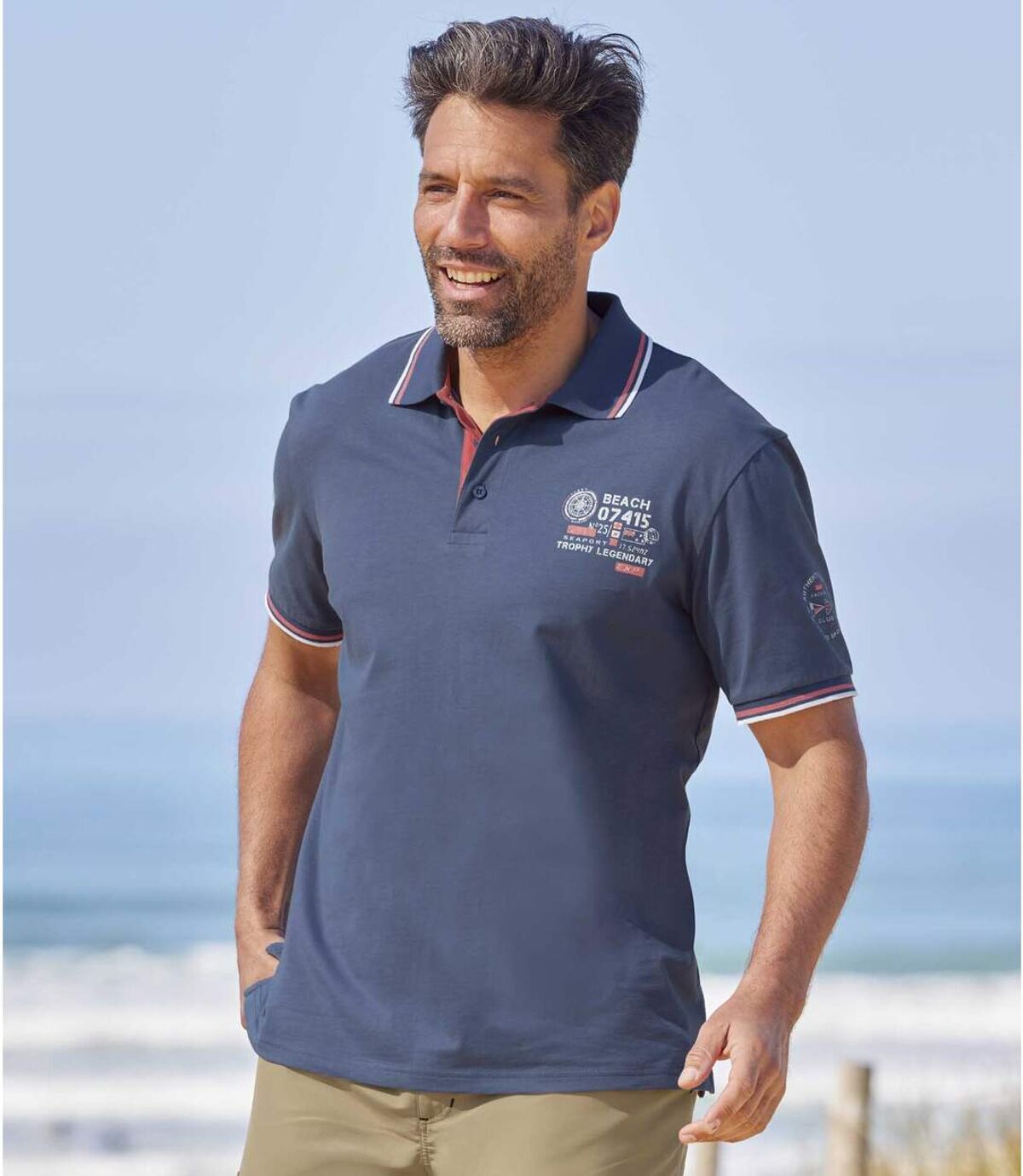 Zestaw 2 koszulek polo Authentic Sailing Atlas For Men