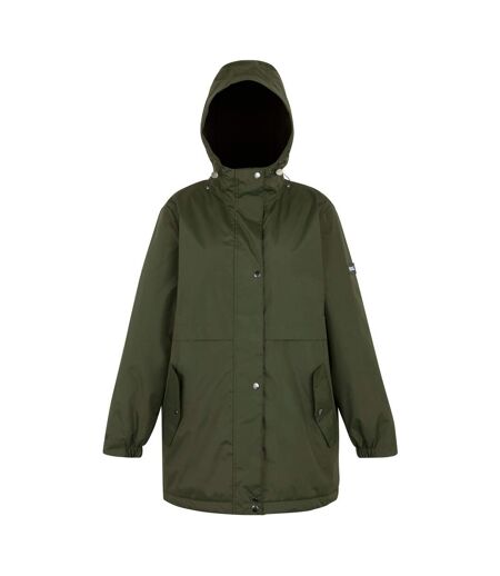 Veste Imperméable Brielly Femme Kaki Foncé Regatta