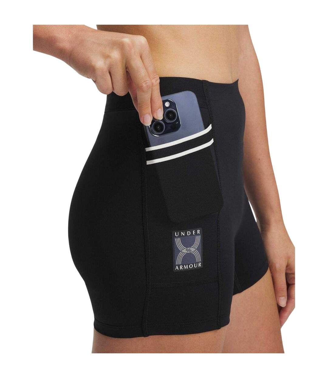 Short De Course Femme Noir Under Armour-4