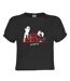 Womens/ladies Pete And Carl The Libertines Crop Top Charcoal Amplified-1