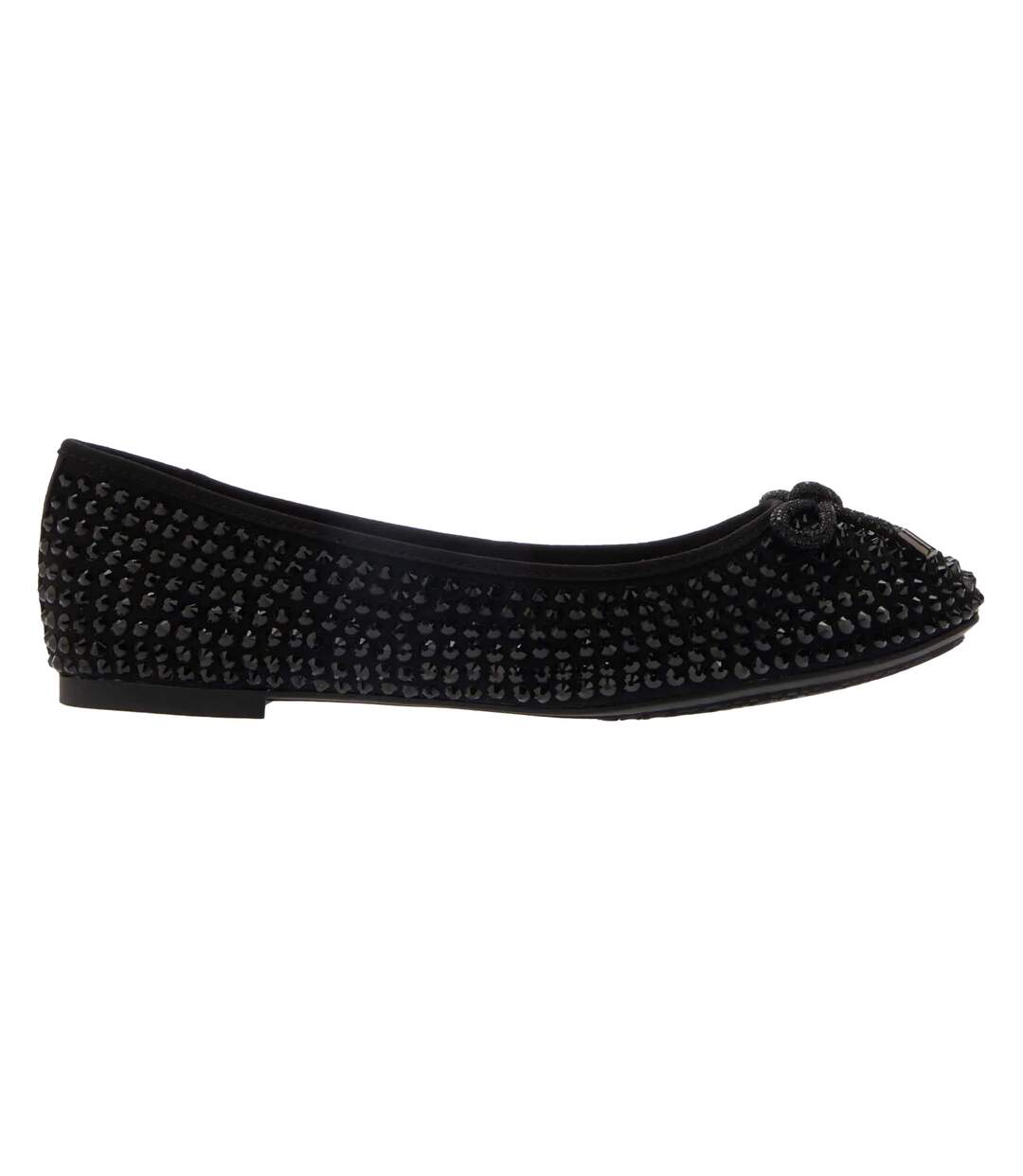 Ballerines hale femme noir Dune London-4