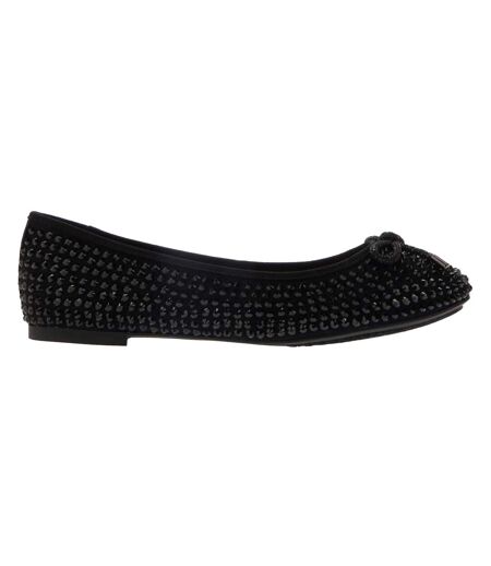 Ballerines hale femme noir Dune London