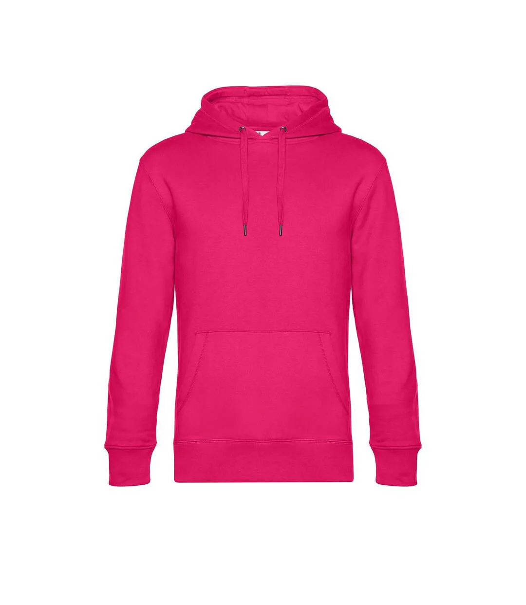Mens King Hooded Sweater Rose Magenta B&C-1