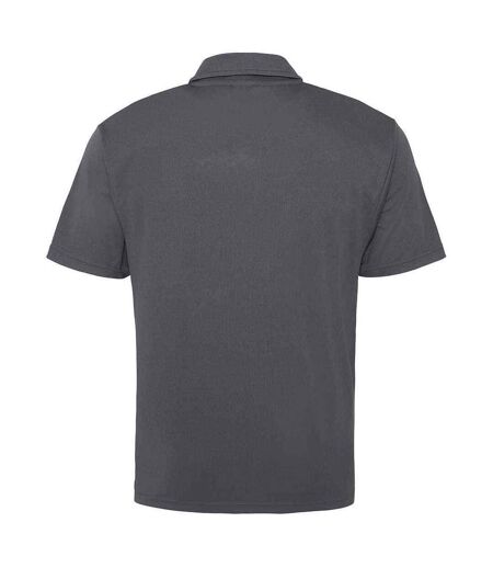 AWDis Cool Mens Moisture Wicking Polo Shirt (Charcoal) - UTPC5927