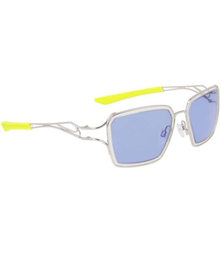 Lunettes De Soleil Motif/style Prisme Adulte Taille Unique Argenté Bleu Jaune Nike