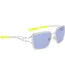Lunettes De Soleil Motif/style Prisme Adulte Taille Unique Argenté Bleu Jaune Nike-1