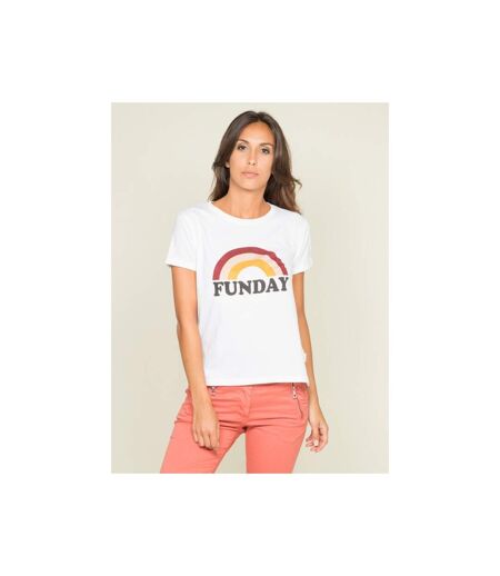 T-shirt col rond message FINA - Dona X Lisa