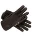 Dare 2B Unisex Adult Pertinent II Suede Trim Gloves (Black) - UTRG8691