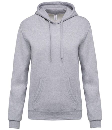 Sweat-shirt à capuche - Unisexe - K476 - gris oxford