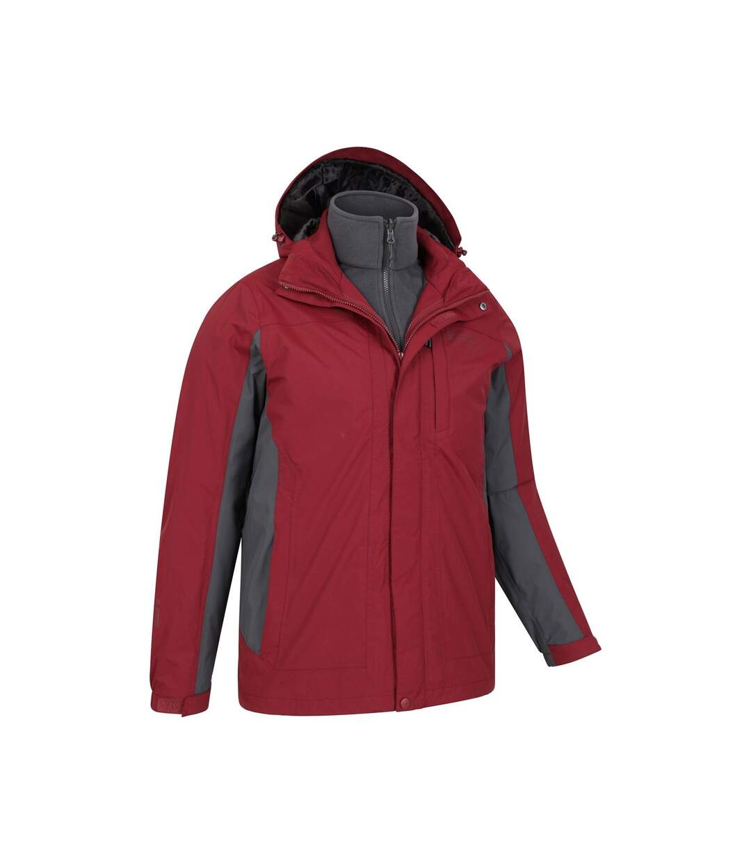 Mens Thunderstorm 3 In 1 Waterproof Jacket Red Mountain Warehouse-4