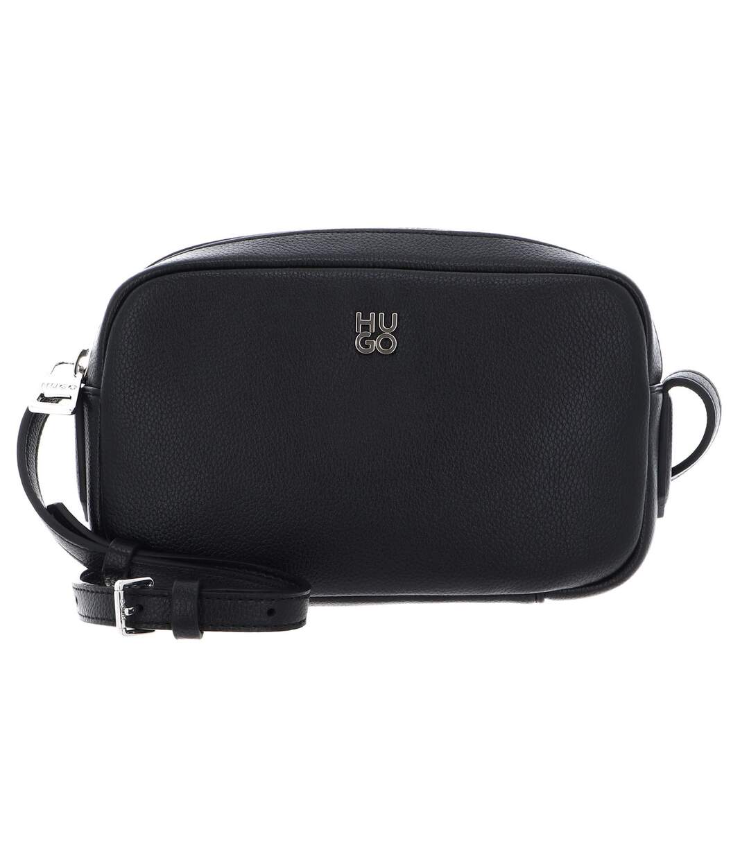 Chris 2.0 Leather Crossbody Bag One Size Black Hugo-1