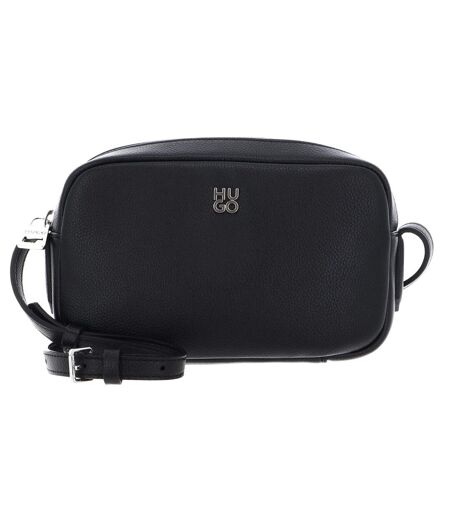 Chris 2.0 Leather Crossbody Bag One Size Black Hugo