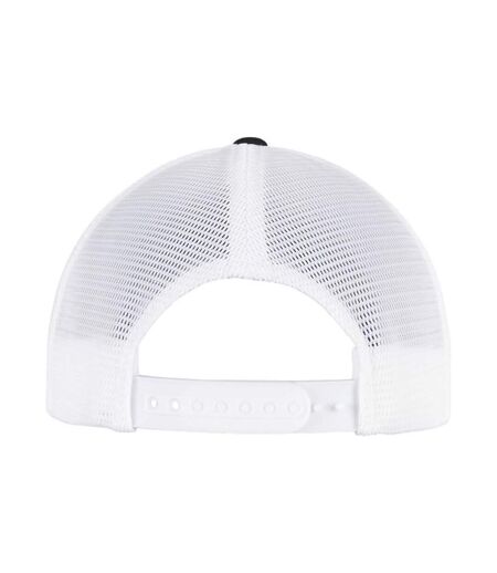 Casquette Motif/style Deux Tons Noir Blanc Flexfit