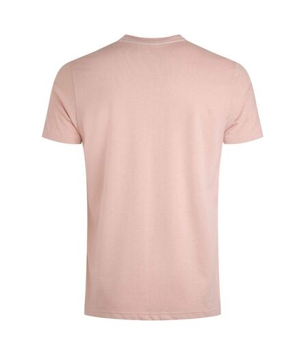 Mens hang loose graphic t-shirt dusty rose Weird Fish