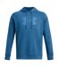 Sweat À Capuche Style Logo Rival Homme Bleu Foncé Under Armour-2