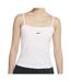 Débardeur Blanc Femme Nike Cami - L