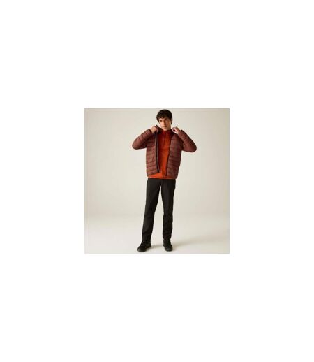 Mens Marizion Padded Jacket Burnt Henna Regatta