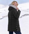 Parka Arktis mit vielen Taschen und Webpelzkapuze Atlas For Men