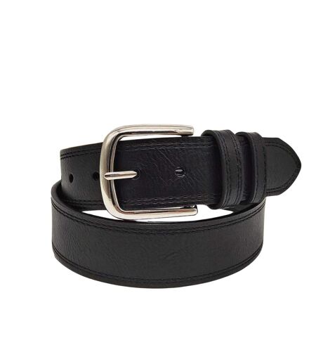 Ceinture PVC Noir pour Homme - Accessoire Chic et Polyvalent pour un Style au Quotidien