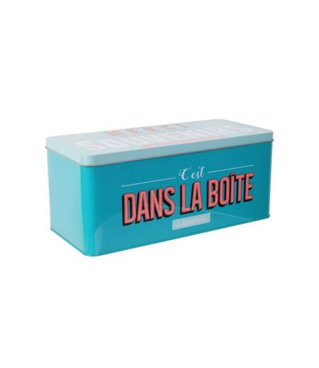 Paris Prix - Boîte De Rangement ma Boîte à Souvenirs 27cm Bleu