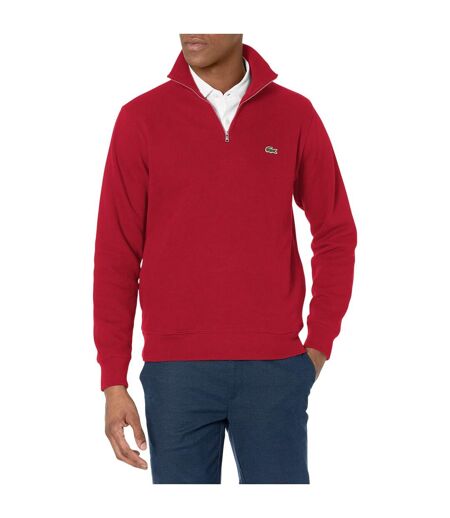 Haut De Survêtement Course À Pied Motif/style Logo Brodé Homme Orange Lacoste