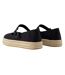Womens/ladies Carolina Mary Janes Black Toms-2