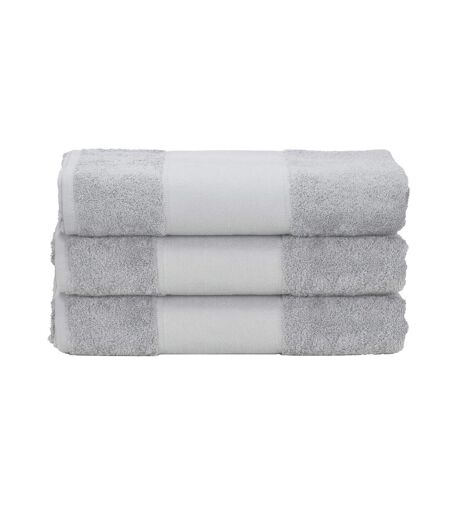 A&R Towels Print-Me Hand Towel (Light Gray)