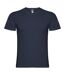 Roly Mens Samoyedo V Neck T-Shirt (Navy Blue) - UTPF4231