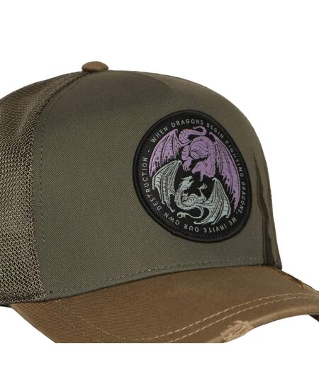 Casquette trucker premium avec filet et patch House of the Dragons Capslab