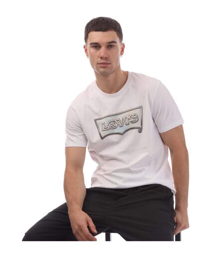 T-shirt Homme Blanc Gris Levis
