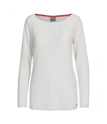 Trespass Daintree Womens Long Sleeved T Shirt (Pewter Marl) - UTTP4712