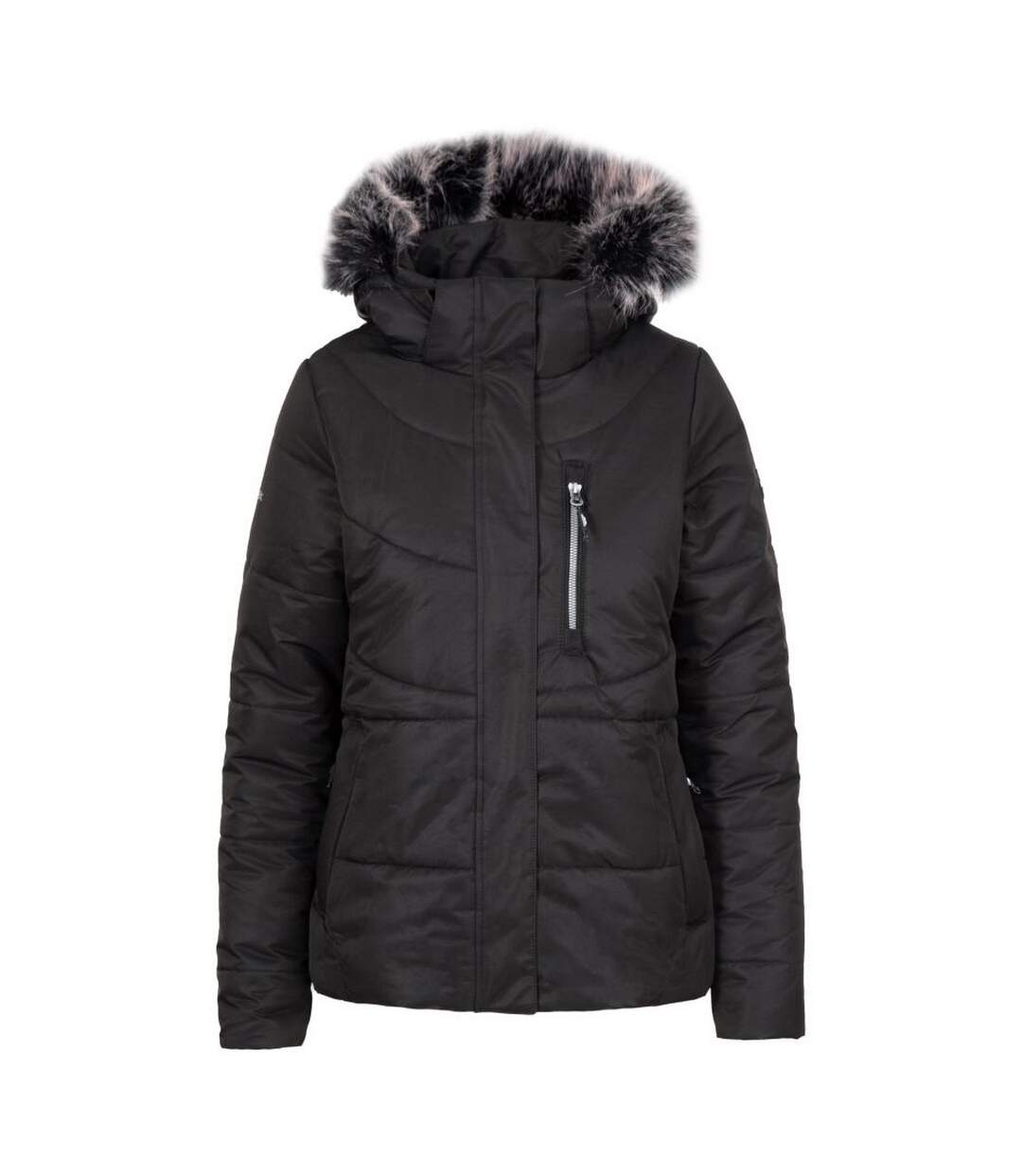 Veste imperméable recap femme noir Trespass-1