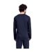 Pyjama long col ouvert homme coton issu de l'agriculture biologique-3