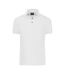 Polo Mercerised Homme Blanc James And Nicholson-1