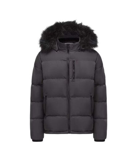 Doudoune Motif/style Bulles Homme Anthracite SoulCal
