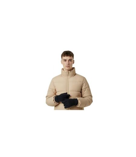 Unisex Adult Knitted Fleece Gloves Navy Jack Wills