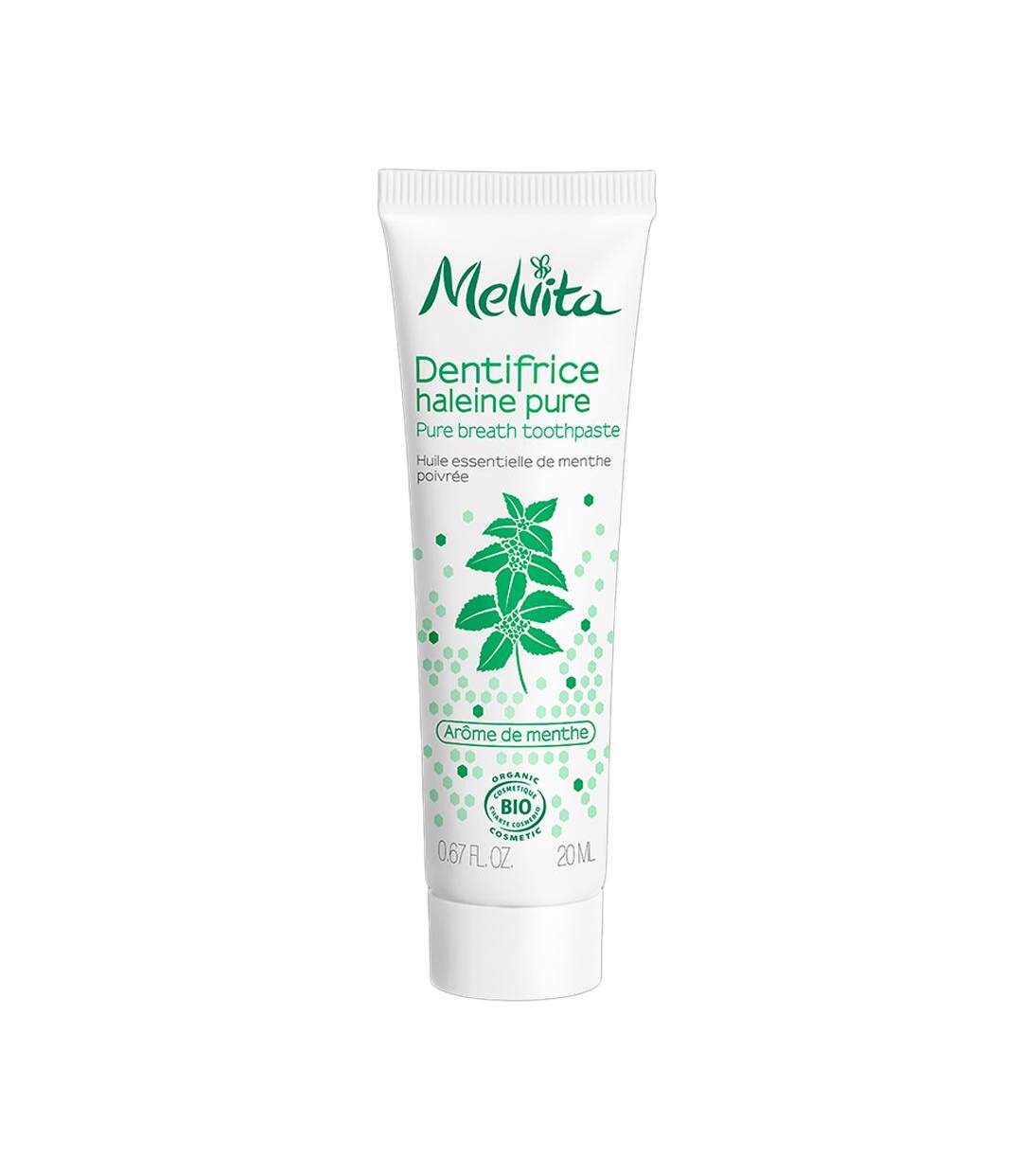 Dentifrice haleine fraiche Bio Melvita 20ml - 20ml-1