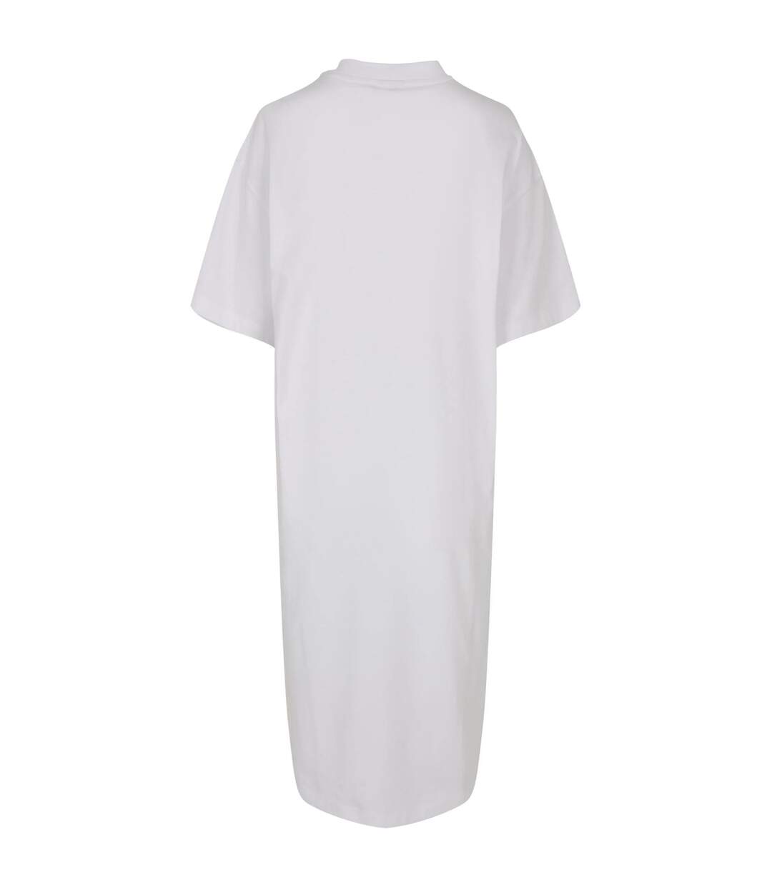 Robe T-shirt Motif/style Long Femme Blanc Urban Classics-2