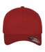 Yupoong Mens Flexfit Fitted Baseball Cap (Red)