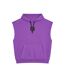 Mens Court Slam Sleeveless Hoodie Violet Black Nike-2