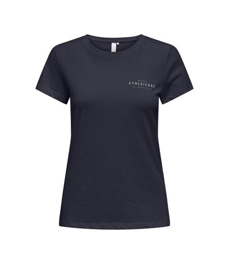 T-shirt bleu femme only pay life