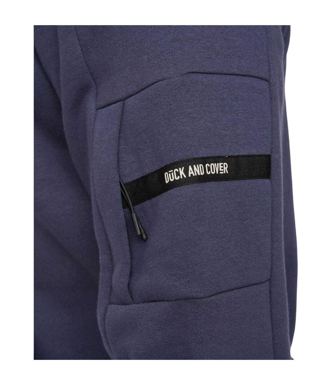 Sweat À Capuche Randolph Homme Bleu Marine Duck And Cover-4