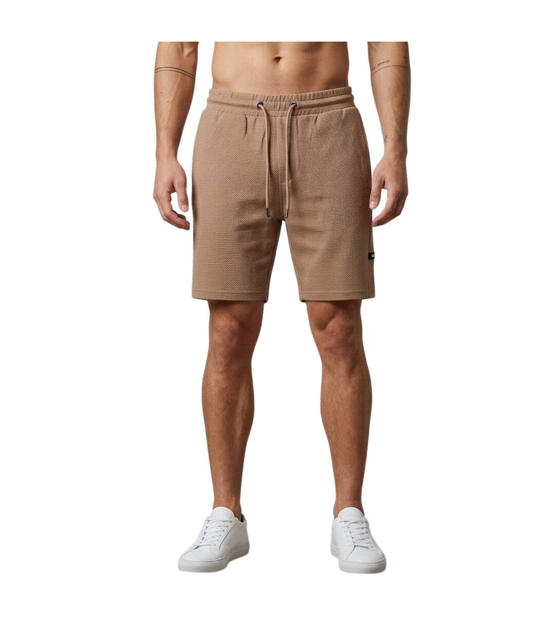 Short Décontracté Motif/style Quadrillage Topfield Homme Beige Duck And Cover-2
