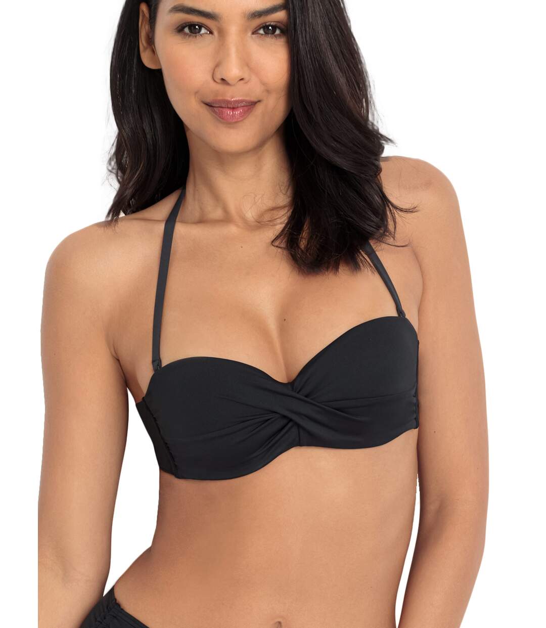 Haut maillot de bain bandeau armaturé Simple Lascana-1