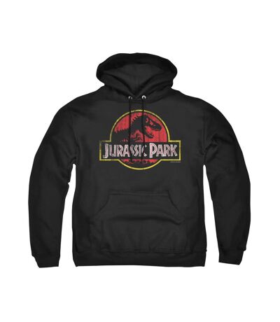 Sweat à capuche adulte noir Jurassic Park