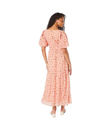 Robe mi-longue femme rose Dorothy Perkins