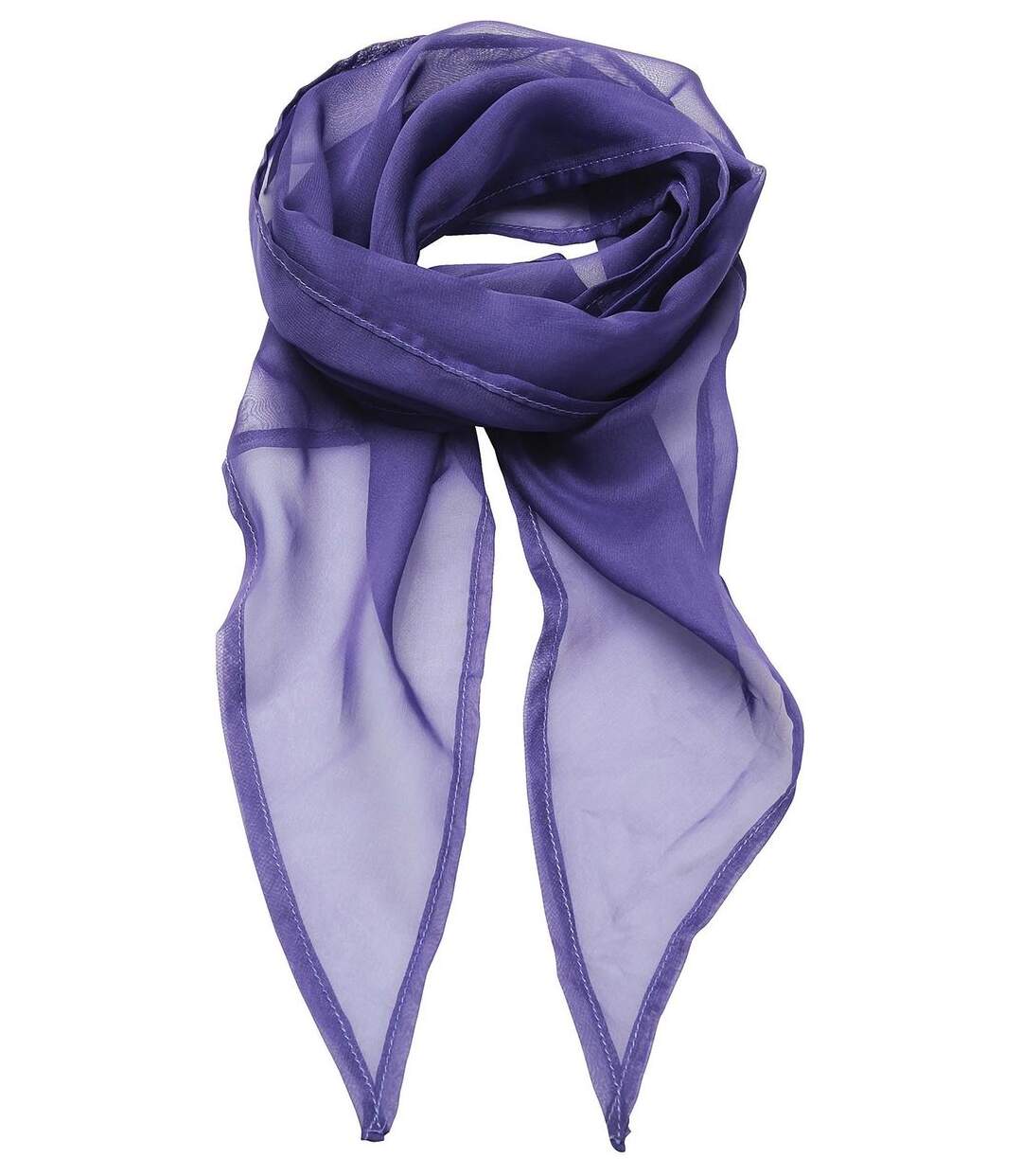 Foulard mousseline - PR740 - violet-1