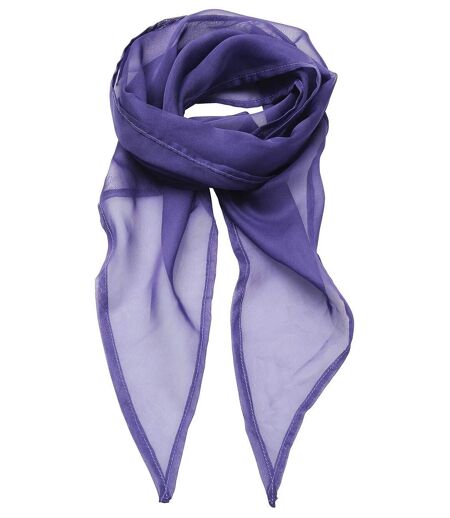 Foulard mousseline - PR740 - violet