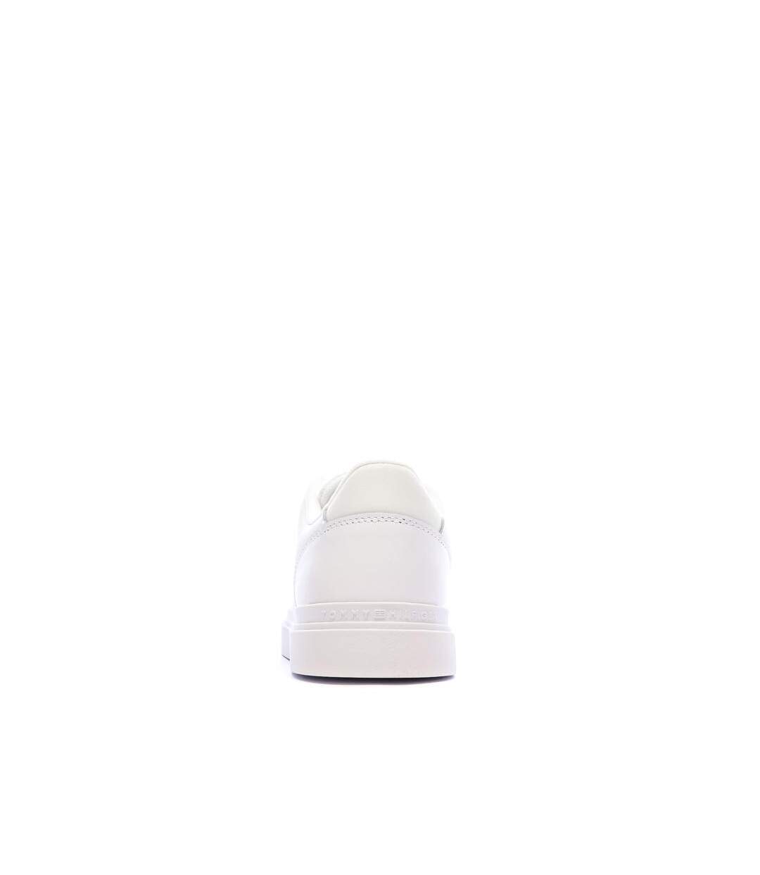 Baskets blanche femme tommy hilfiger cupsole-3
