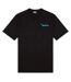 T-shirt Motif/style Logo Northen Fed Homme Noir Cavalli Class-1